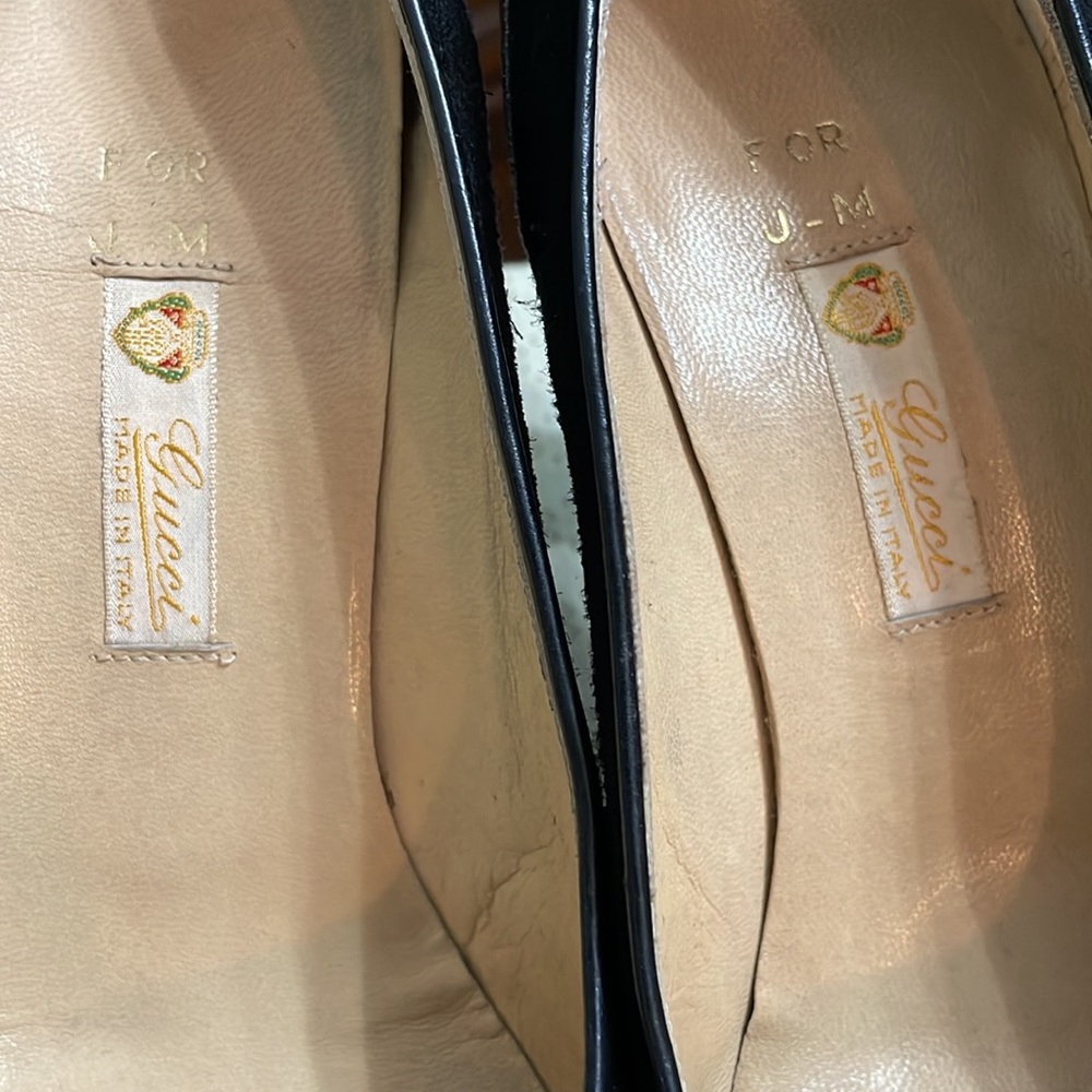 Vintage Black Gucci mules - Picture 2 of 10